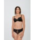 Soutien push-up - dentelle noir -