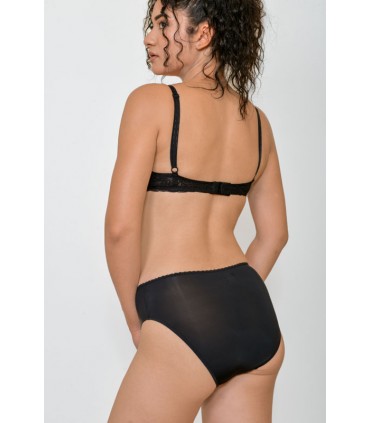 Soutien push-up - dentelle noir -