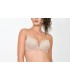 Soutien push up -  Dentelle skin -