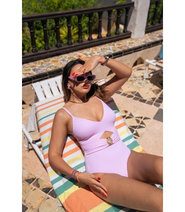 TRIKINI BREEZE- ROSE BEBE