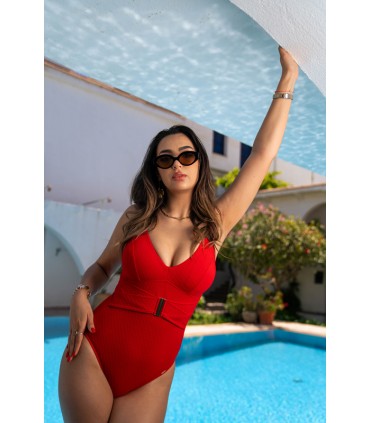 Maillot  kaia - ROUGE