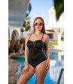 MAILLOT AZUR - NOIR