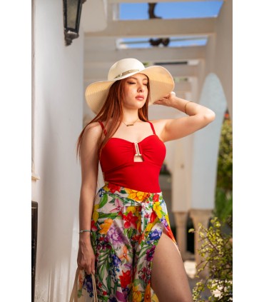 Maillot Cayenne-Rouge-