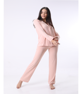 Ensemble point picot - Saumon