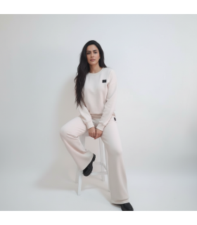 Jogging molletonné -ivoir pull over size