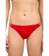 Bikini Triangle avec élastique serpent - Rouge Coccinelle