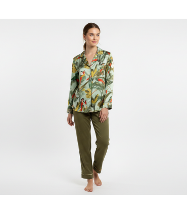 Pyjamas - satin-perroquet