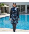 robe voilé-bleu
