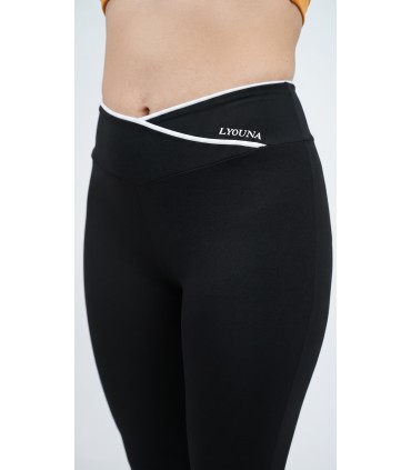 Pantalon de sport Croisé -Noir