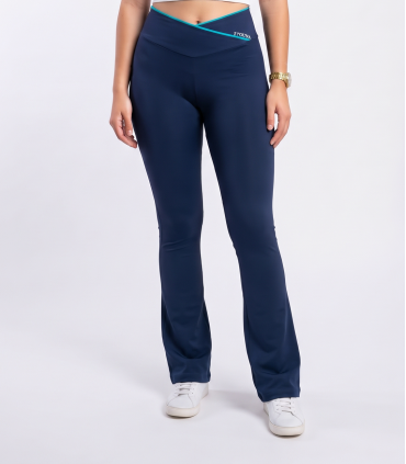 Pantalon de sport Croisé -Bleu marine