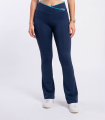 Pantalon de sport Croisé -Bleu marine