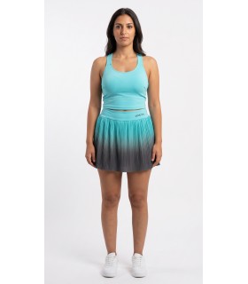 Top & Jupe Plissée - Turquoise