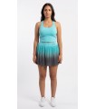 Top & Jupe Plissée - Turquoise