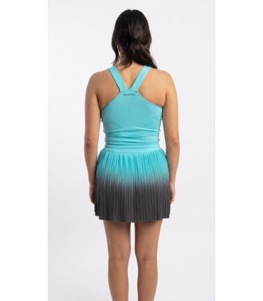 Top & Jupe Plissée - Turquoise