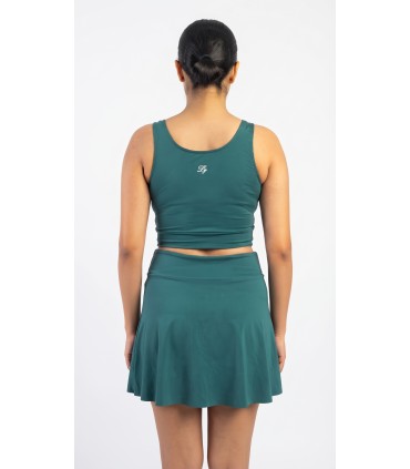 Top & Jupe Croisé- Vert