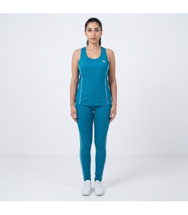 Pull sans manche - Bleu pétrole