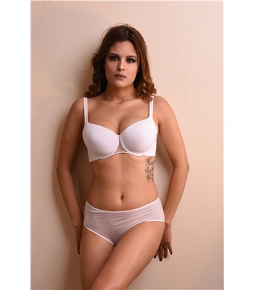 Slip taille haute sans couture sur cotés 
