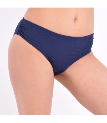 Slip basic piqué avec fronce coté